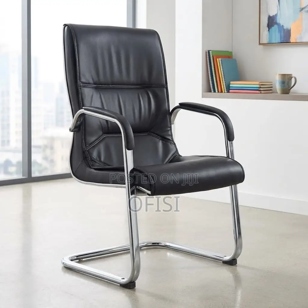 Office Chair; Executive Black Visitor Office Seat