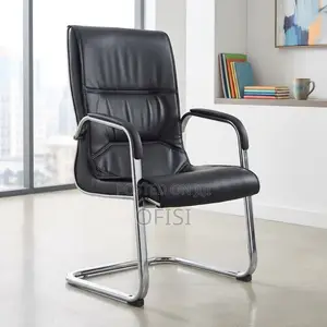 Office Chair; Executive Black Visitor Office Seat