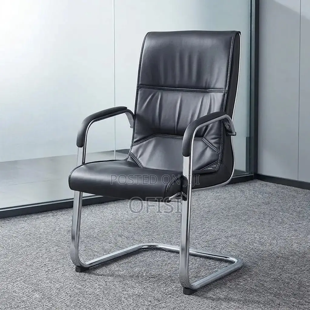 Office Chair; Executive Black Visitor Office Seat