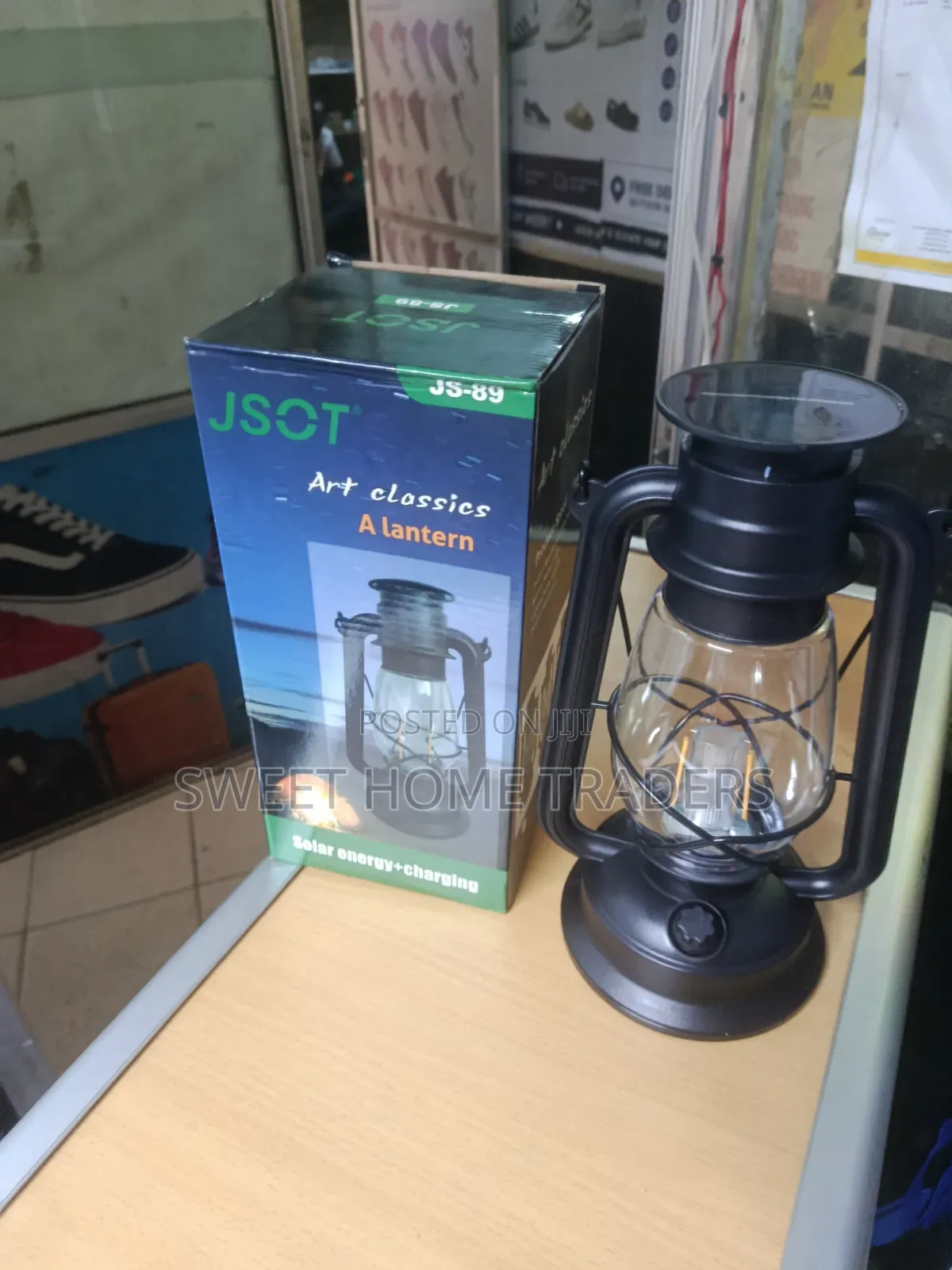 Bright Rechargeable Solar Lantern Big Size