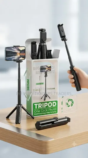 Magnetic Ring Phone Tripod Stand
