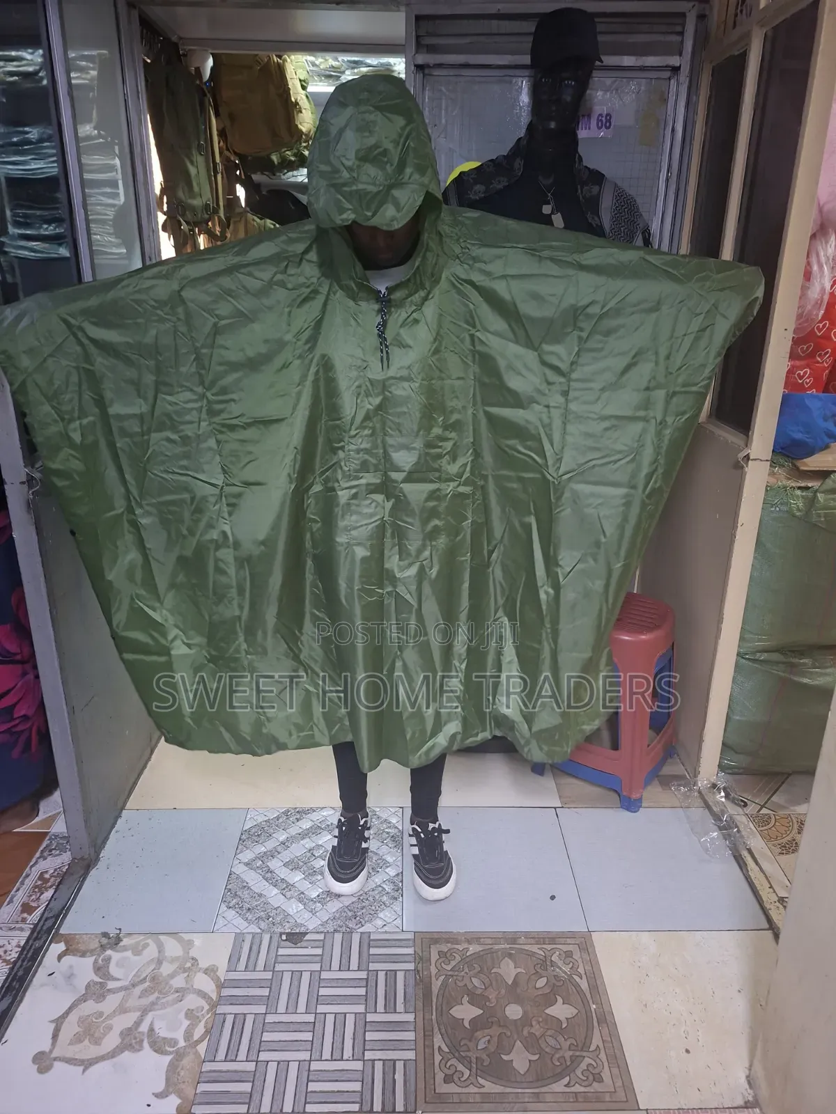 Poncho Rain Coat