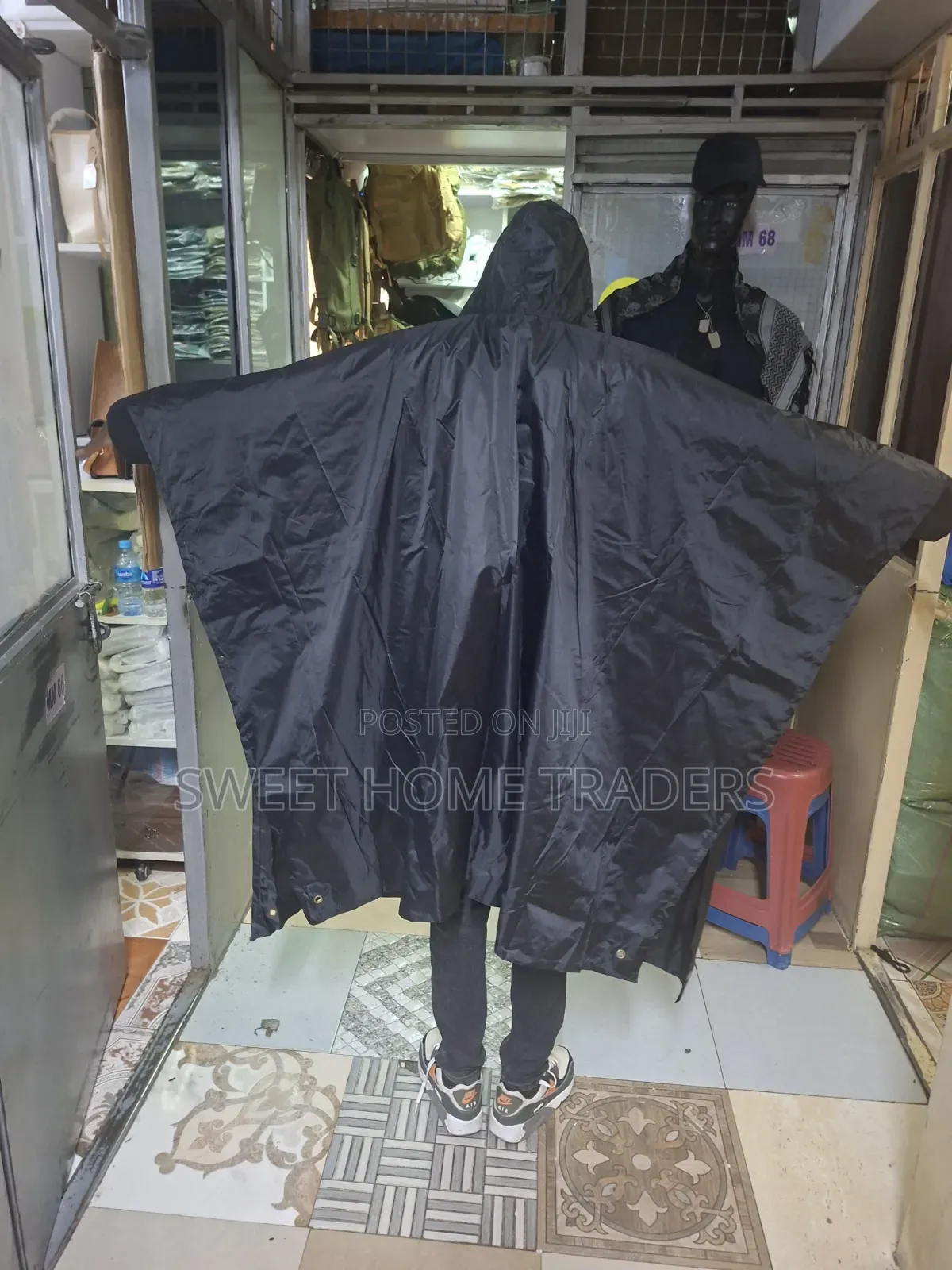 Classic Waterproof Poncho Rain Coat