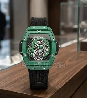 Carbon Green Hublot Spirit of Big Bang Tourbillon