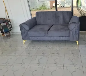 Grey 2-Seater Sofa + Free Delivery