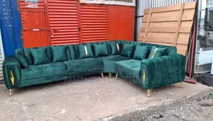 Emerald Green Corner Seat 7-Seater + Free Delivery