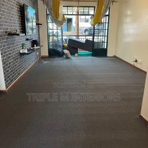 Grey 4mm Delta Carpet for Homes