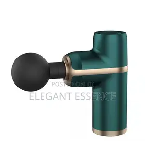 Handheld Fascia Massage Gun Portable With 4 Massage Heads 6 Speeds