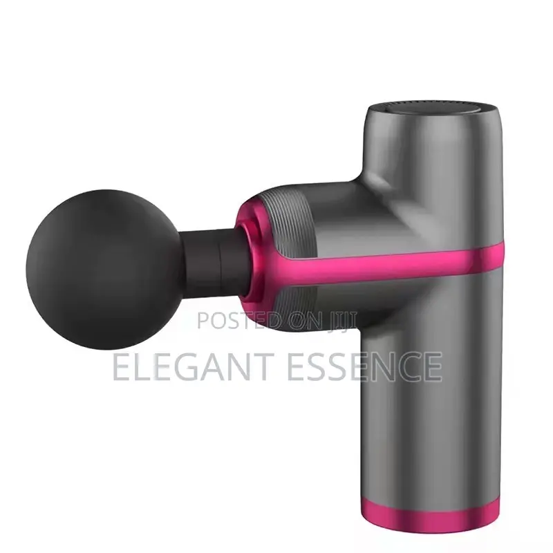 Handheld Fascia Massage Gun Portable With 4 Massage Heads 6 Speeds