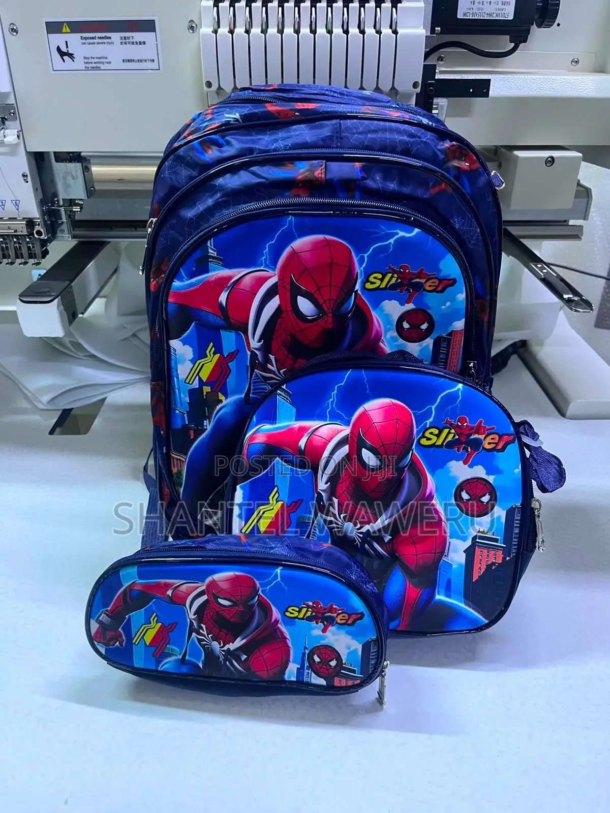 Spider Man Boy Bag 3in1