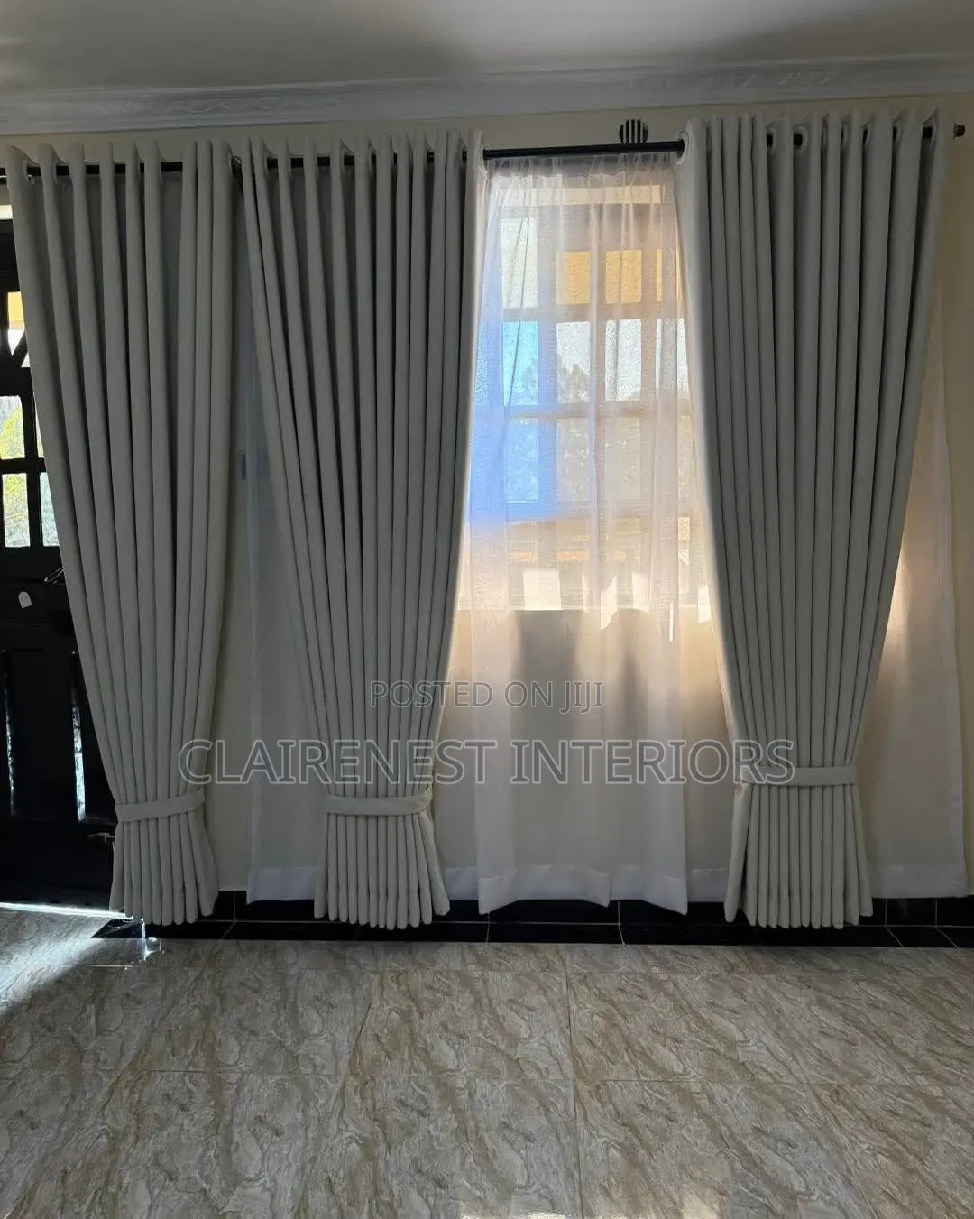 Soft Window Drapes, Stylish Surroundings.
