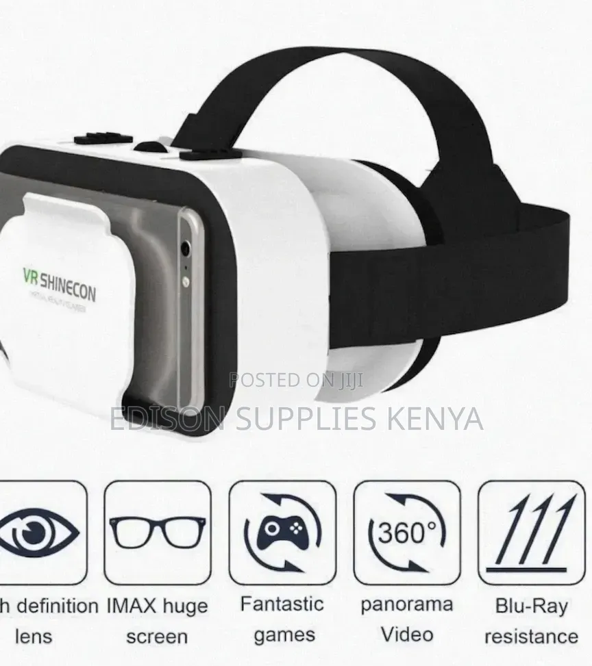 3D VR Headset Glasses for 3D Movies Games Virtual Reality Goggles