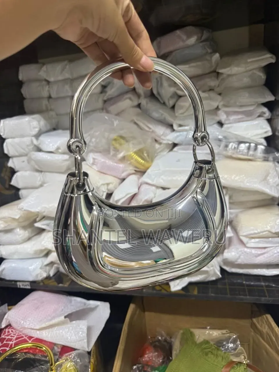 Shiny Small Handbag