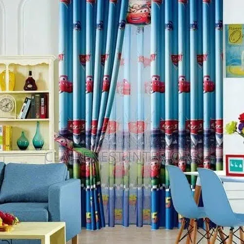Create Comfort Through Beautiful Design Cartoon Themed Window Curtains