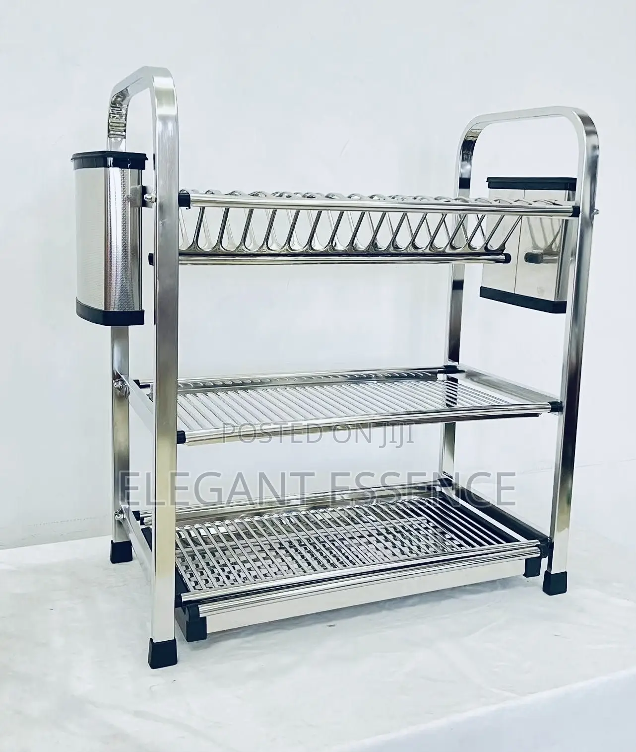 Heavy-Duty and Durable Aluminum Construction Dish Drainer
