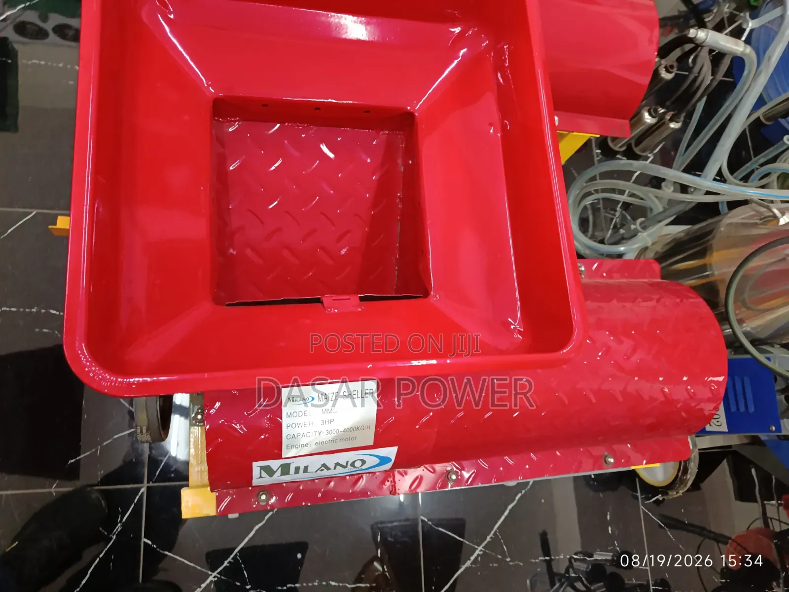 Milano Italia Maize Sheller (Model: MMS3000EM).