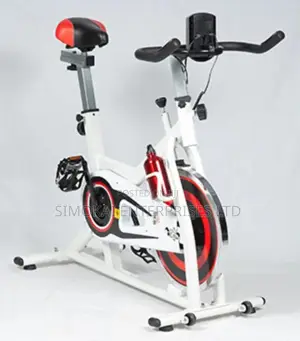 New Home Gym Spin Bike With Monitor