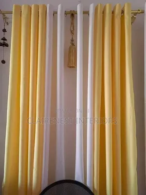 Add Comfort, Beauty and Style With Soft Plain Window Curtains