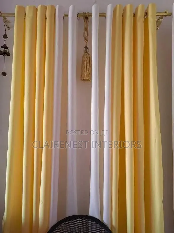 Add Comfort, Beauty and Style With Soft Plain Window Curtains
