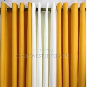 Add Comfort, Beauty and Style With Soft Plain Window Curtains