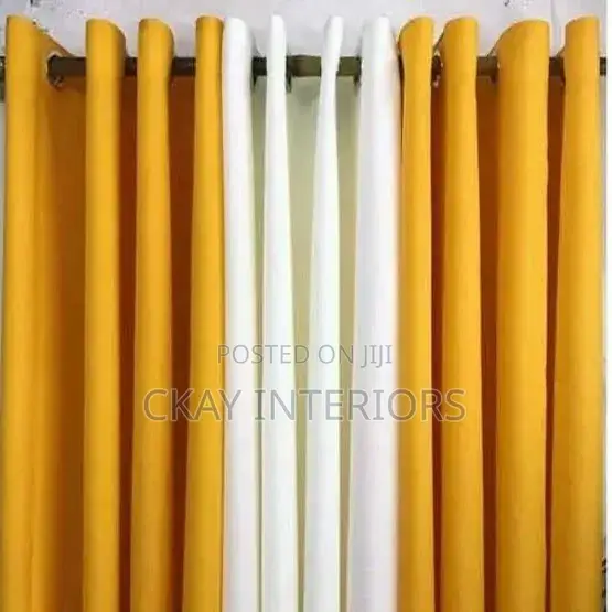 Add Comfort, Beauty and Style With Soft Plain Window Curtains