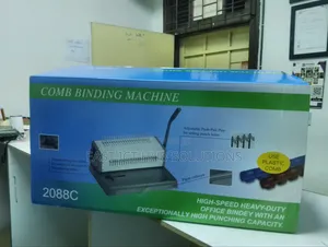 Comb Binding Machine (2088C) Heavy Duty