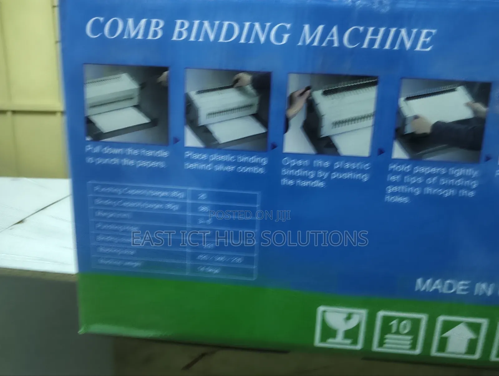 Comb Binding Machine (2088C) Heavy Duty