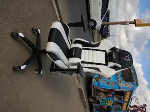 Black White Gaming Chair