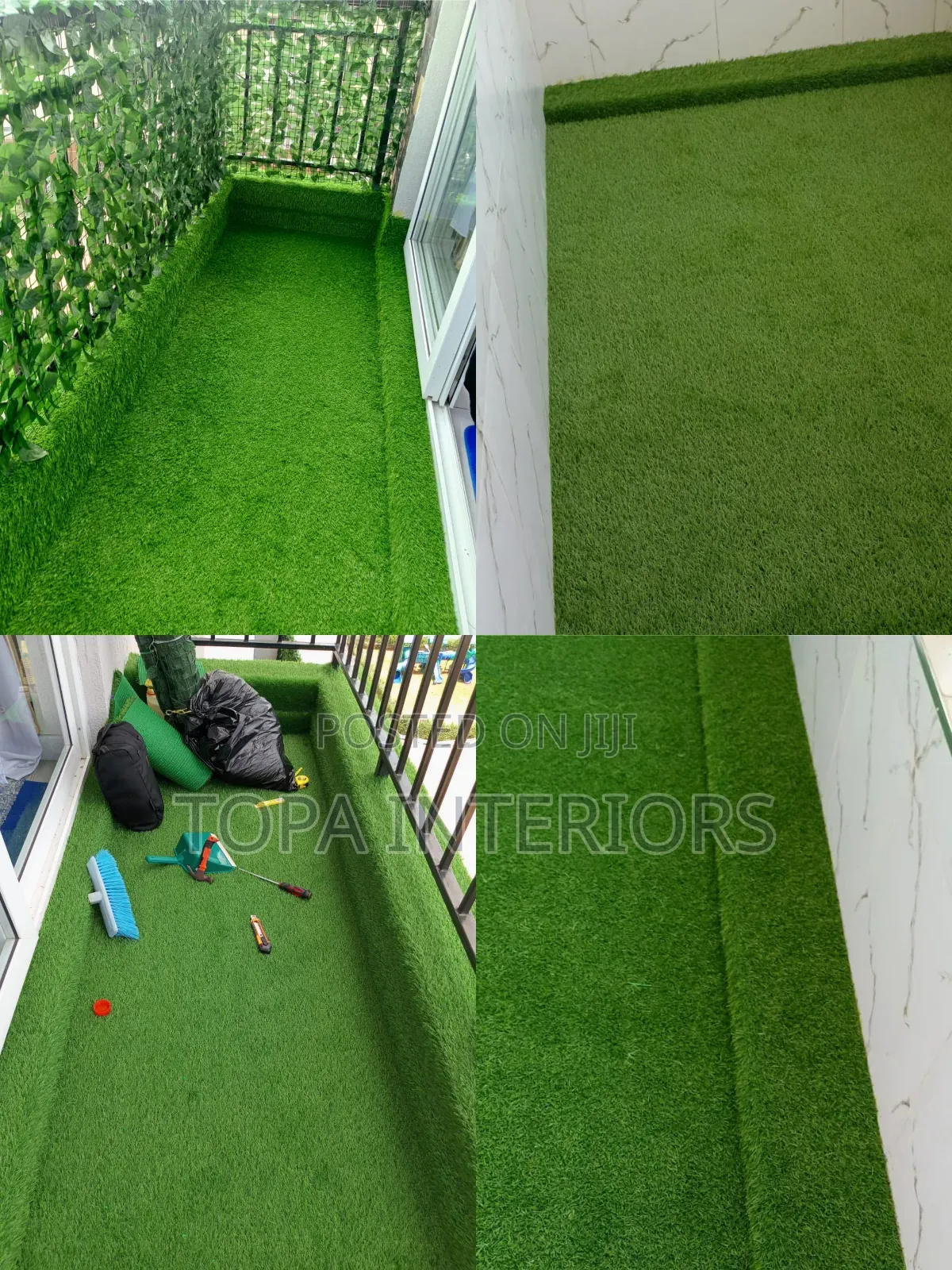 Synthetic Turf Mats Balcony Floor Grass Carpets