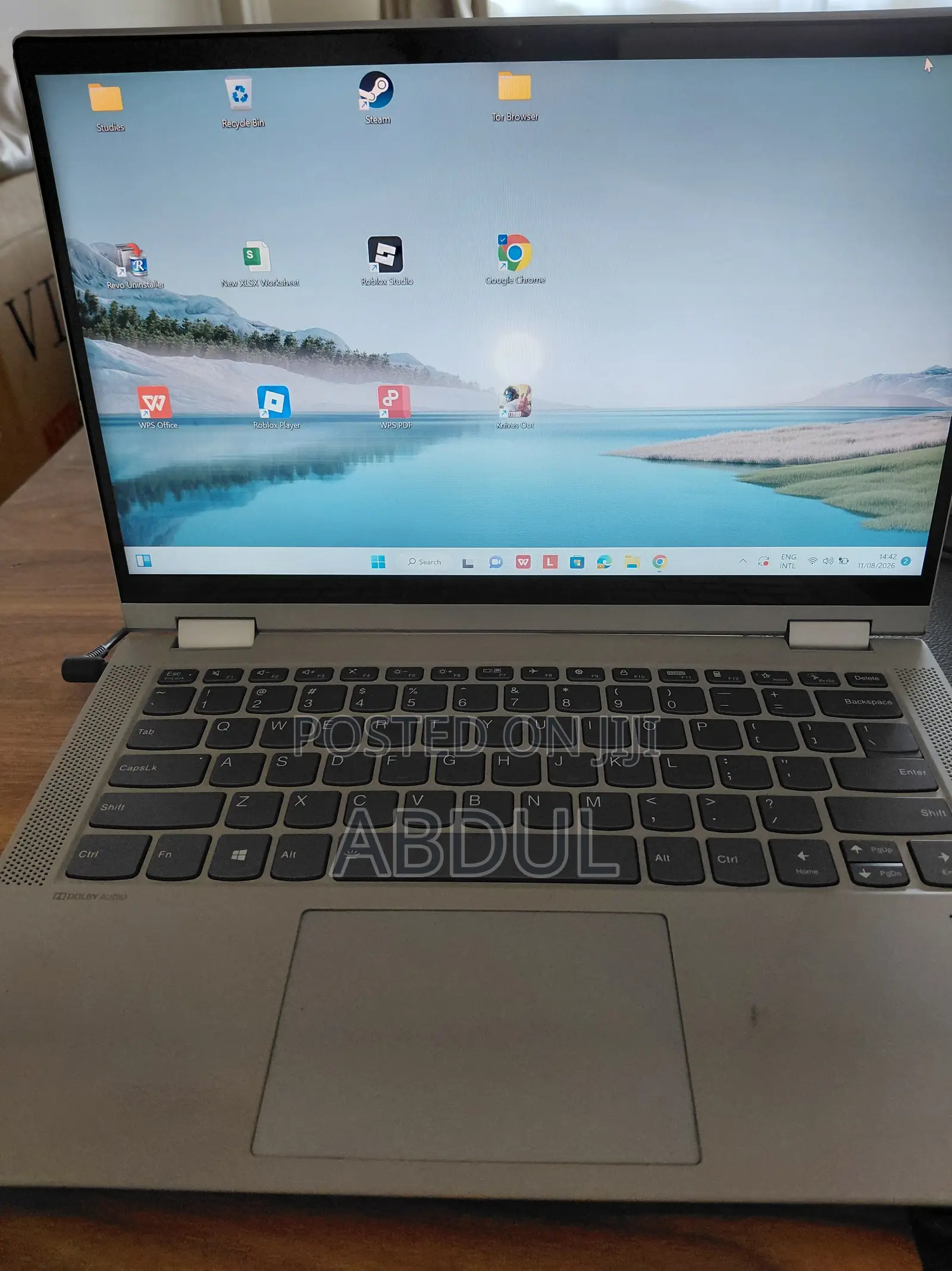 Laptop Lenovo Flex 5 8GB Intel Core i7 SSD 512GB