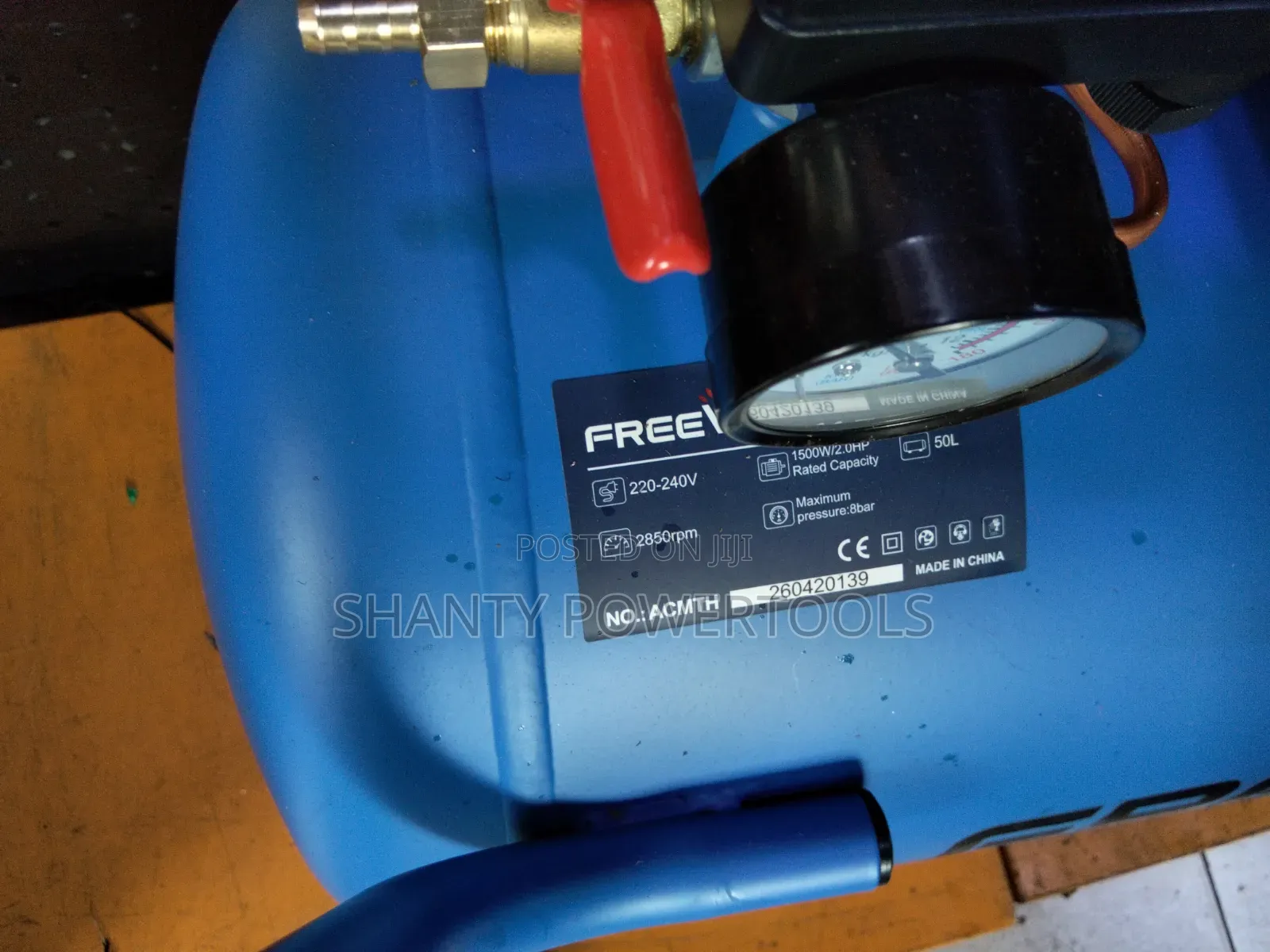 Freevel Air Compressor 50litres