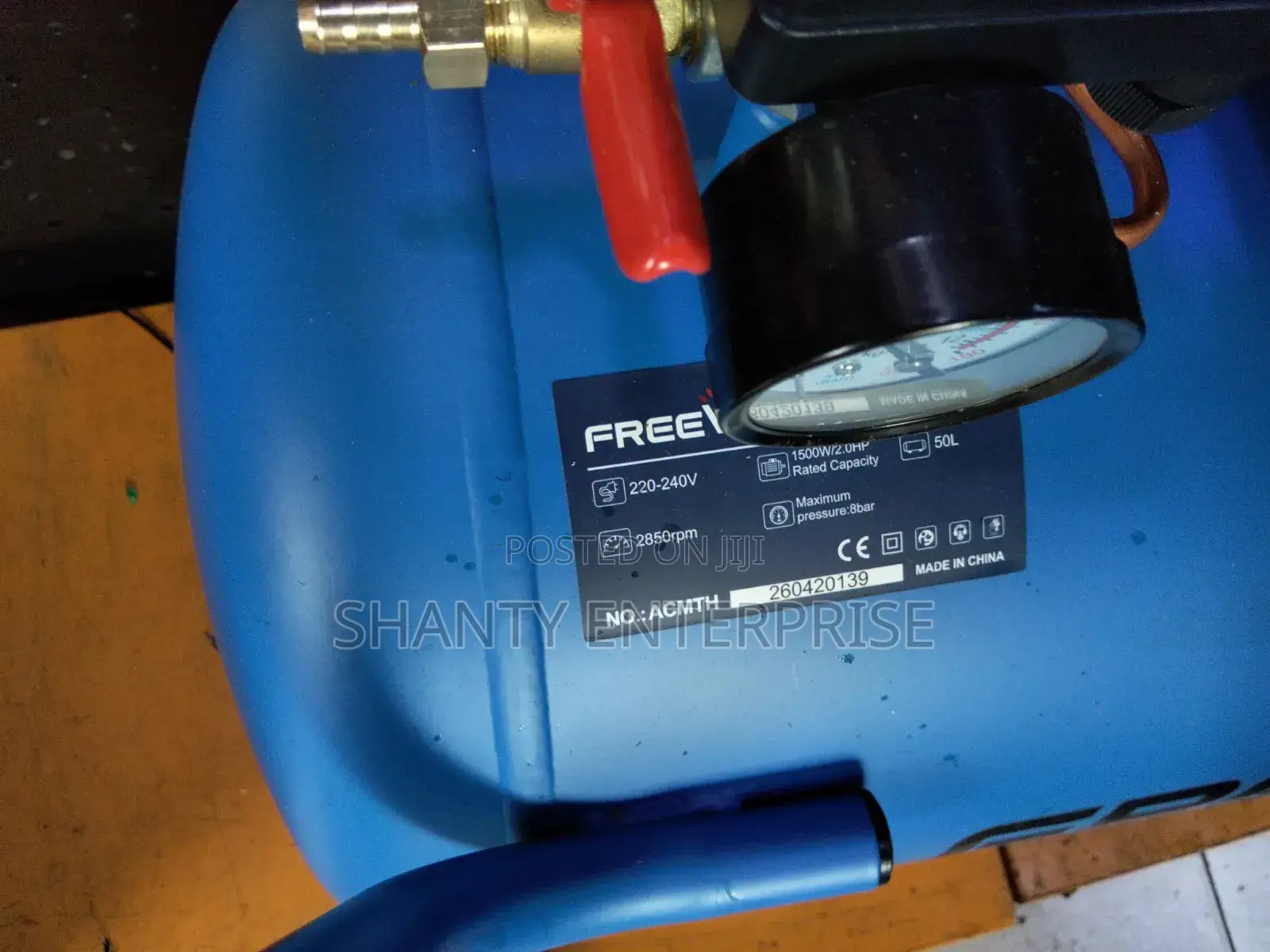 Freevel Air Compressor 50litres