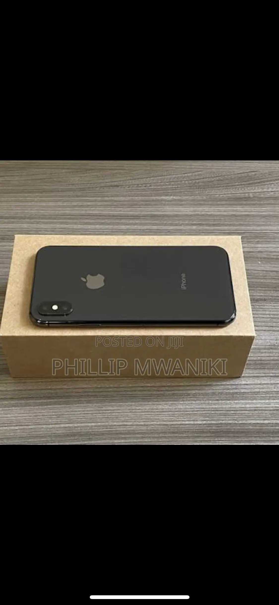 Apple iPhone X 64 GB Black
