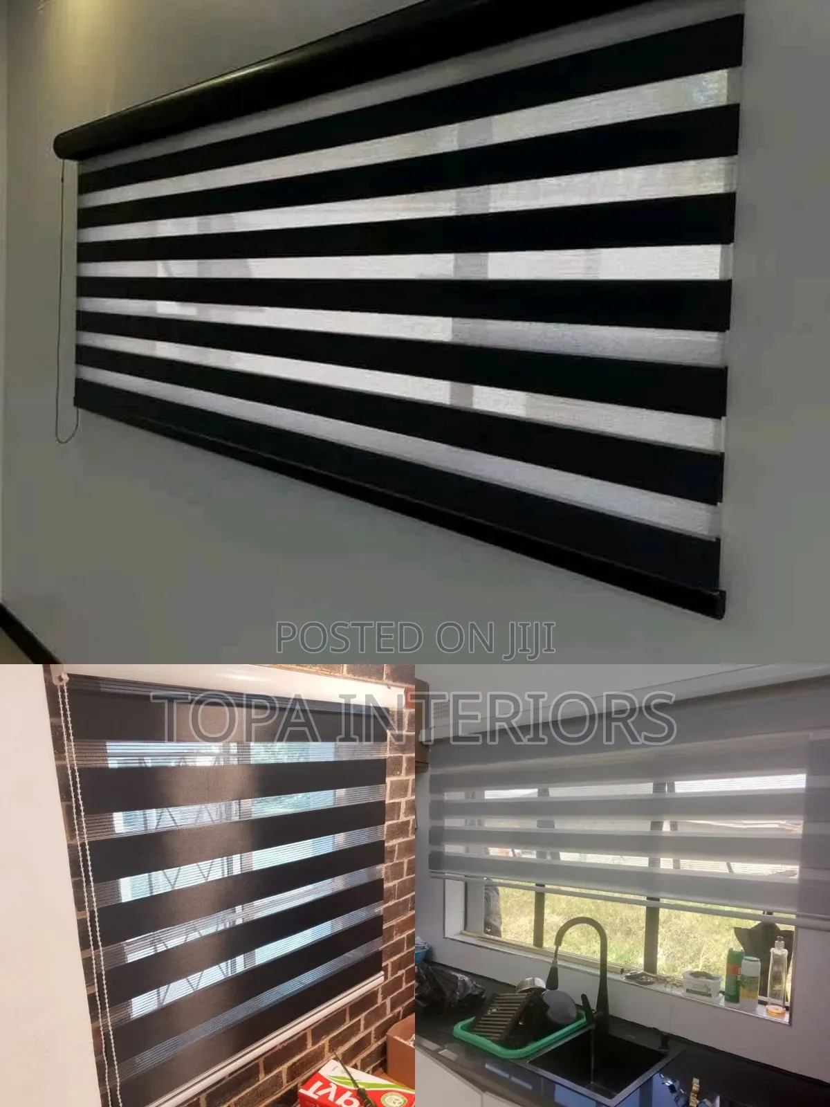 Adjustable Office Roller Curtain Window Blinds