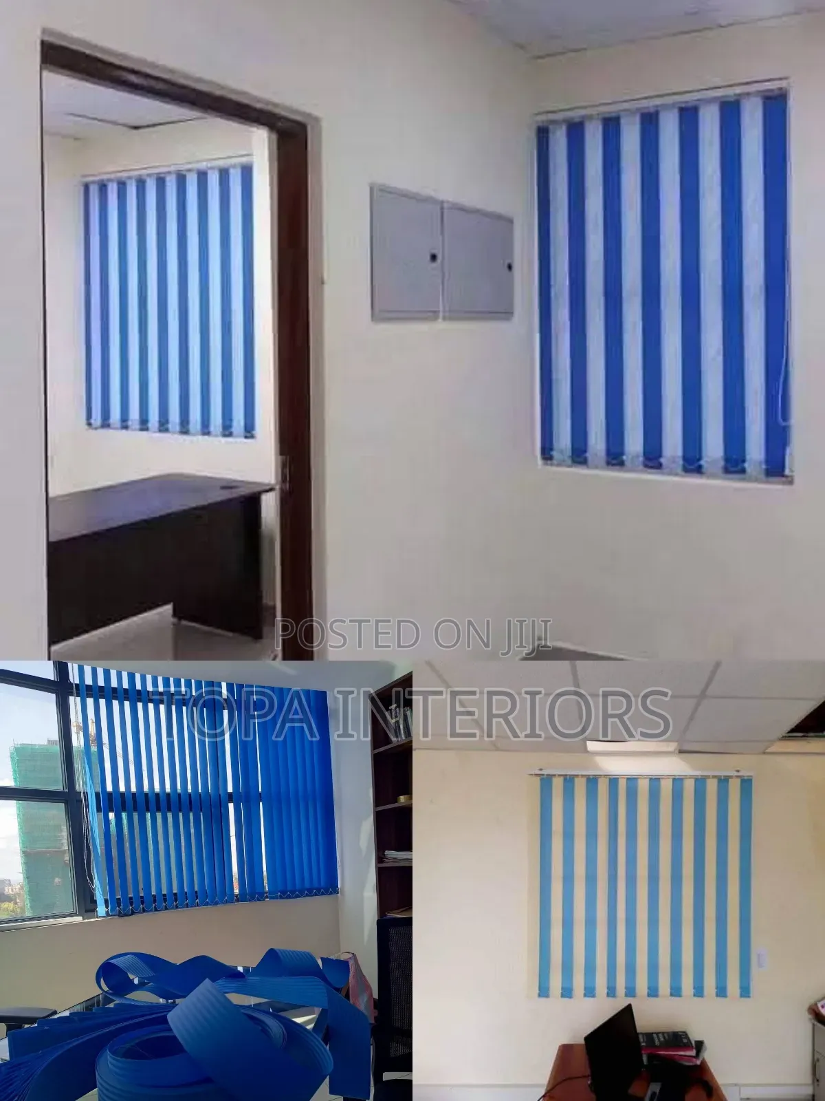 Quality Vertical Office Window Blind Curtains