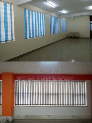 Generic Vertical Office Window Blinds Installation