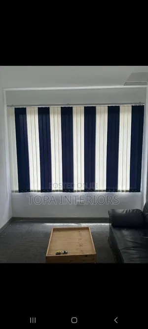 Generic Vertical Office Window Blinds Installation