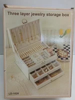 Jewelry Storage Box 3 Layer