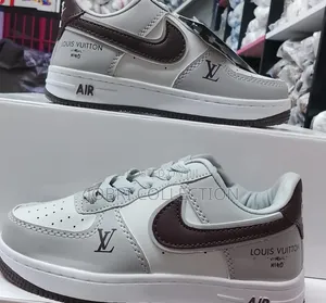 Kids Nike Airforce One Louis Vuitton Sneakers
