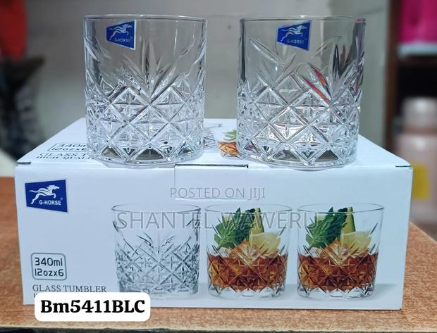 *New in 340ml Horse Whisky Glass at KSH 1000 Per 6 PC's Set*