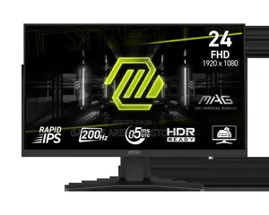 MSI MAG 244F 23.8" Full HD HDR 200 Hz Gaming Monitor