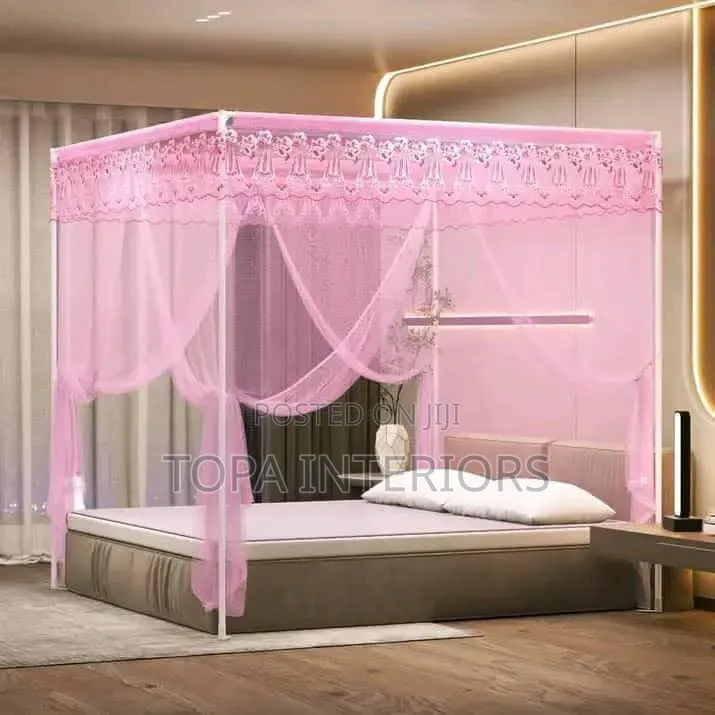Frame Mosquito Nets With Four Metallic Stands