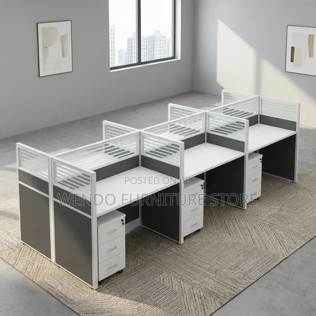 Office Workstation; Six Users Open View Office Workstation