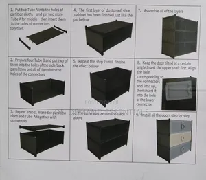SNG10 5 LAYER PVC Storage Cabinet Now Available in Black Surrounding