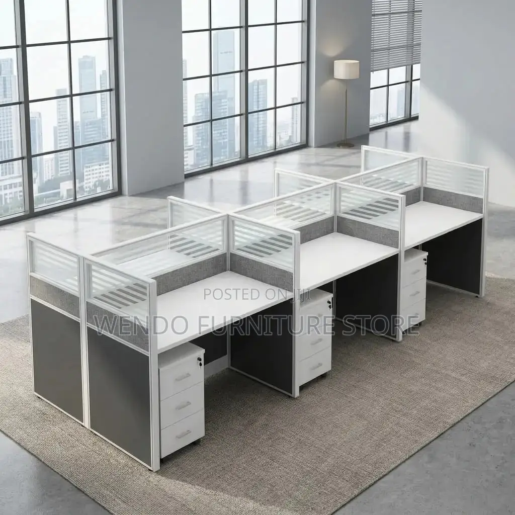 Office Workstation; Six Users Open View Office Workstation