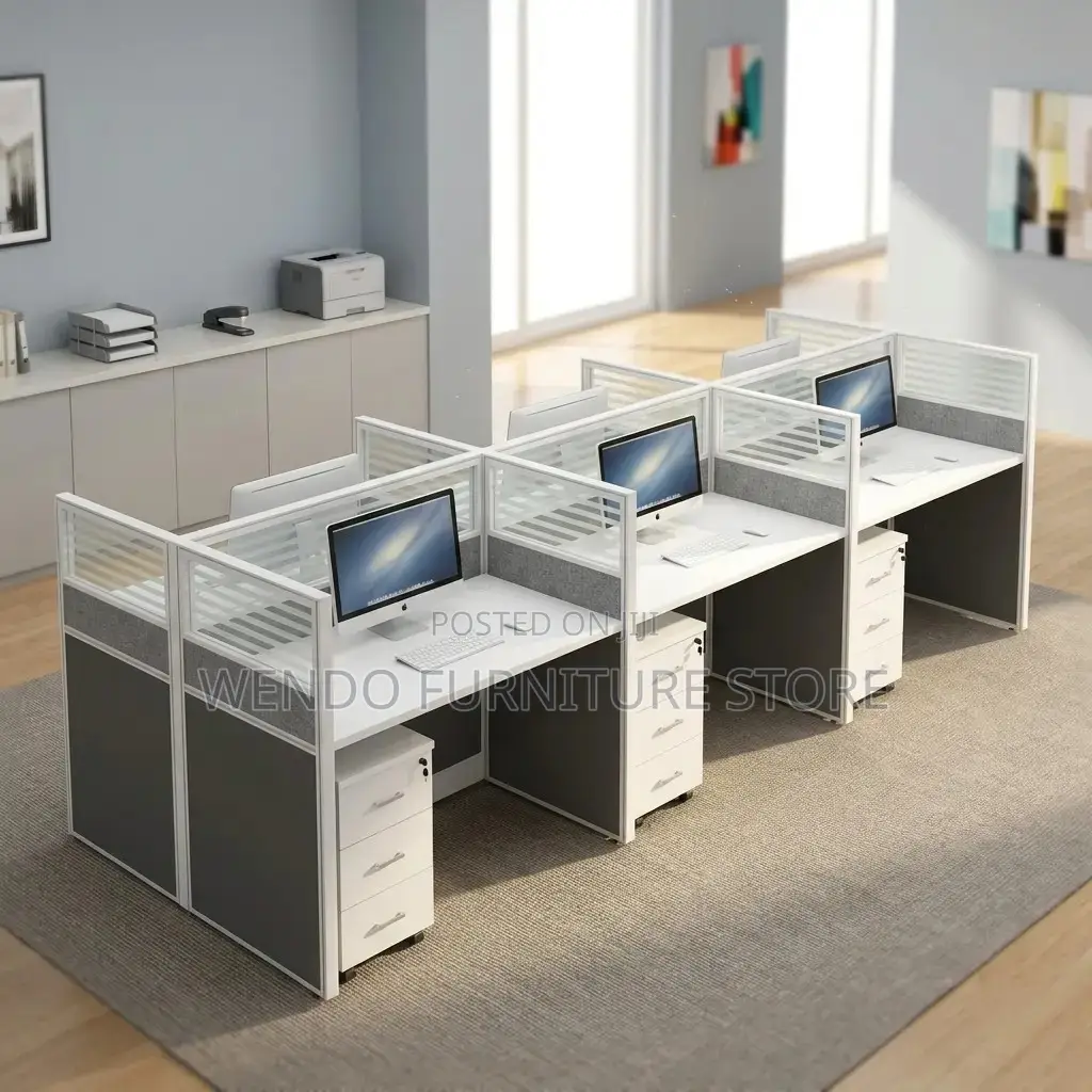 Office Workstation; Six Users Open View Office Workstation