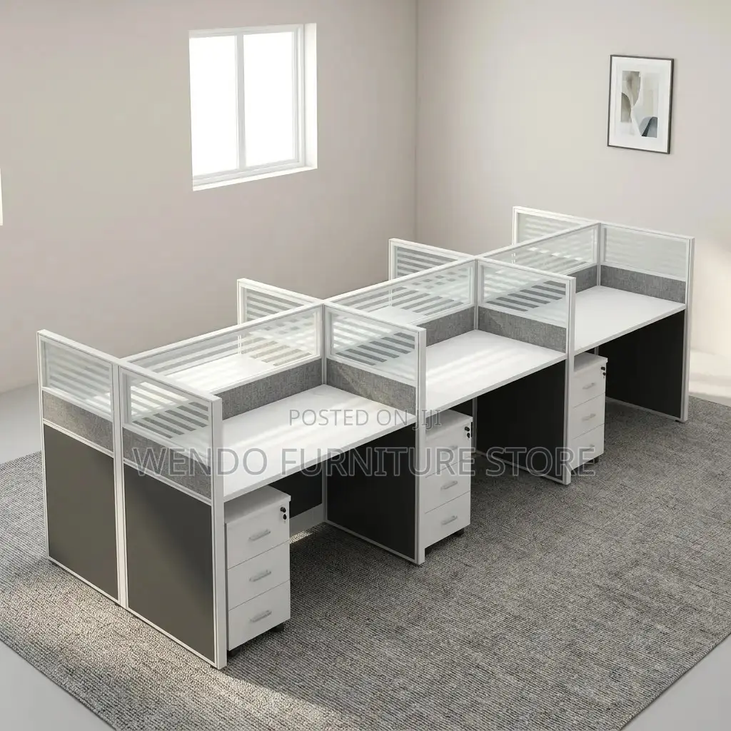 Office Workstation; Six Users Open View Office Workstation