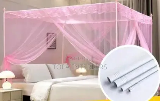 Frame Mosquito Nets With Four Metallic Stands