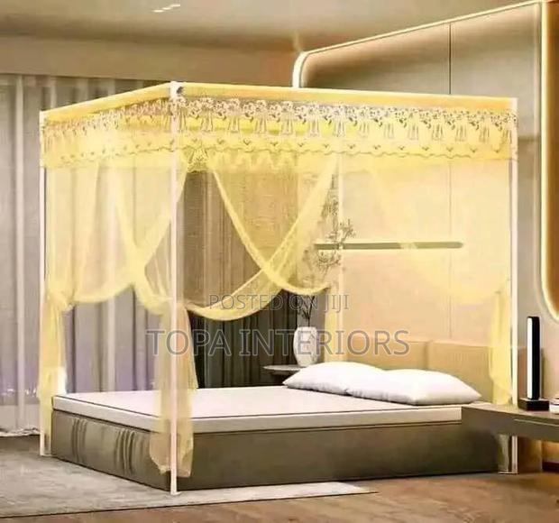 Premium Bednet 5x6 4 Stand Mosquito Net