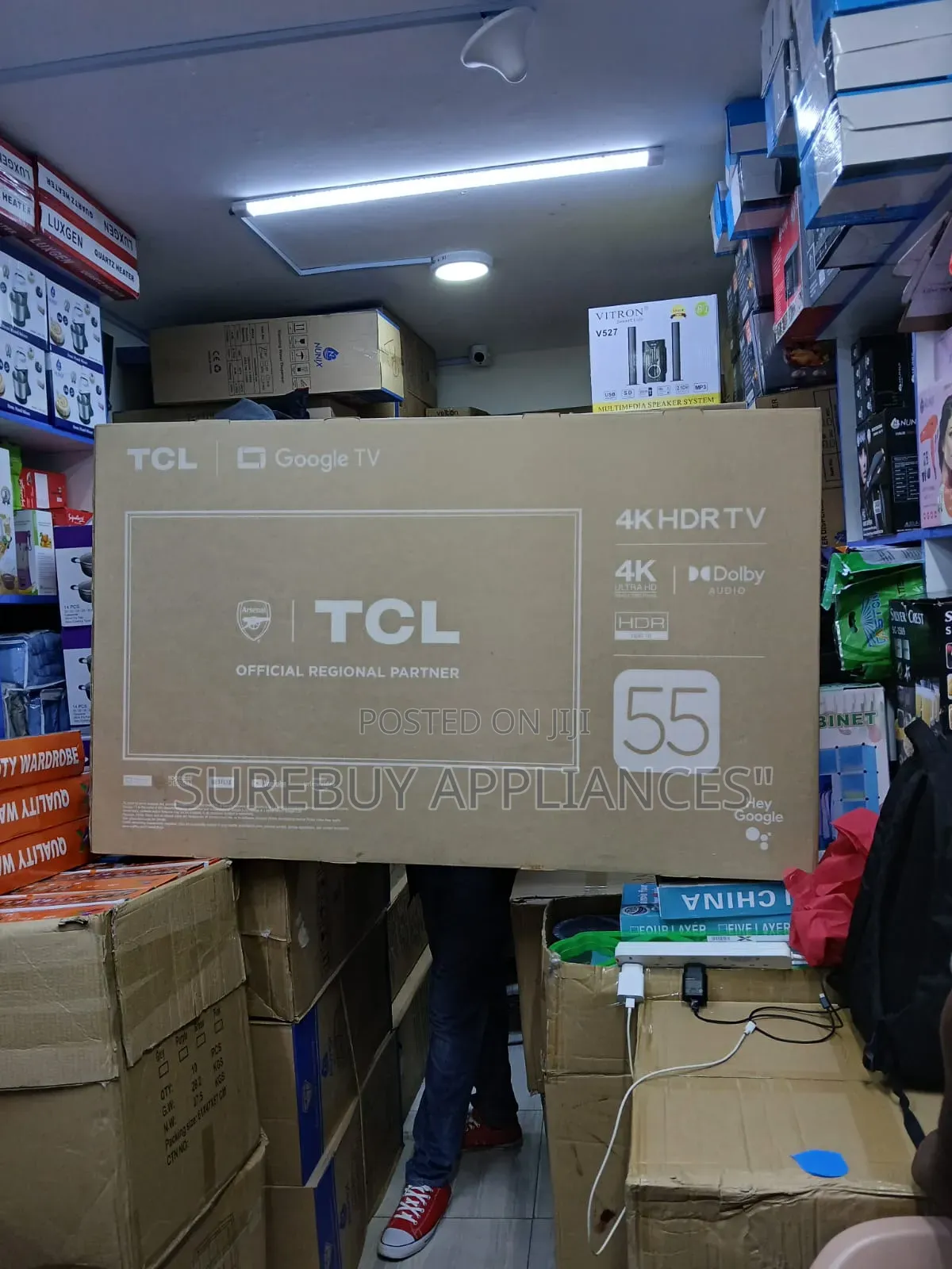 TCL 55 V6d Inches